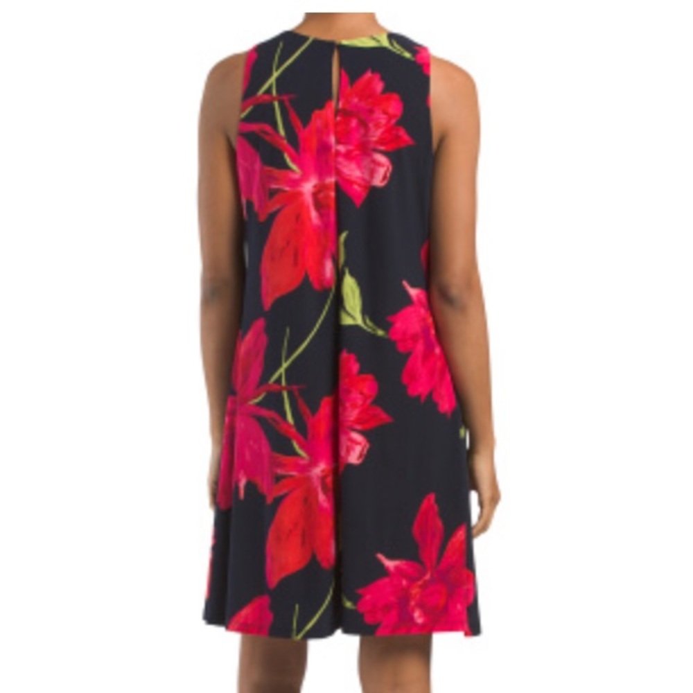 Anne Klein Gwen Floral Swing Dress NWT - Picture 2 of 4